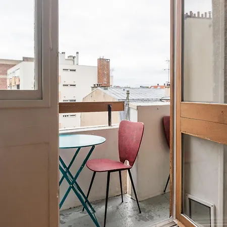 Apartament Beautiful T2 2 Steps From The Canal St-martin *